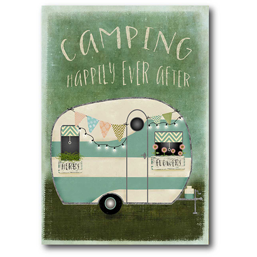 Courtside Market Camping Canvas Wall Art