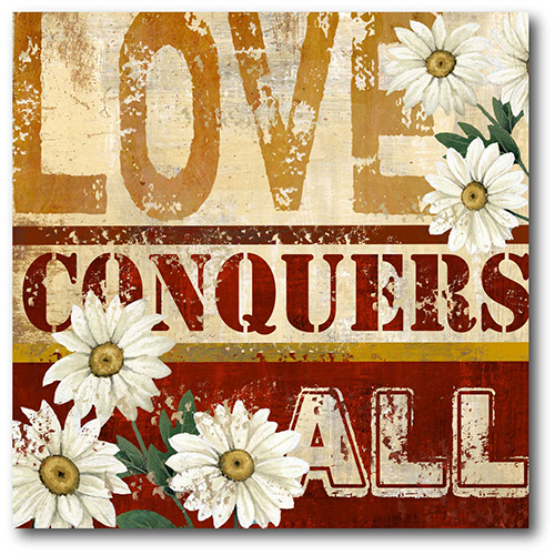 Courtside Market Love Conquers All Wall Art