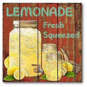 Courtside Market Lemonade Canvas Wall Art