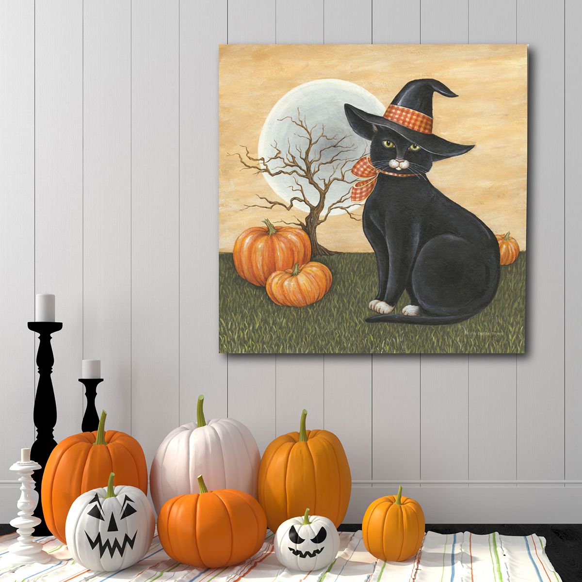 Courtside Market Pretty Kitty Wall Art - 16x16