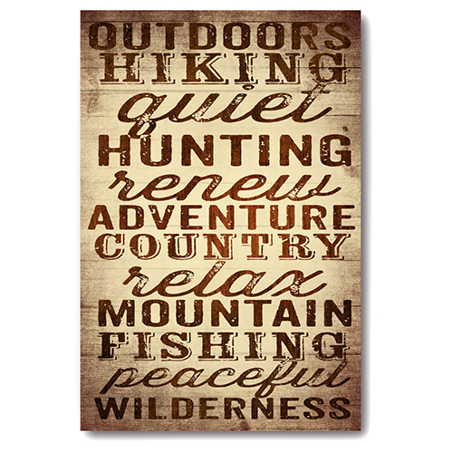 Courtside Market Outdoor Life Canvas Wall Art