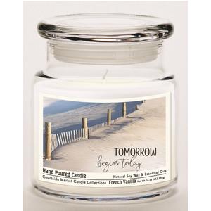 Courtside Market(R) Tomorrow 16oz. French Vanilla Jar Candle