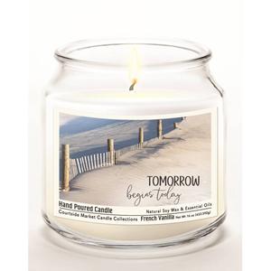 Courtside Market(R) Tomorrow 16oz. French Vanilla Jar Candle alternate view
