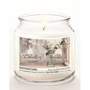 Courtside Market(R) Country 16oz. Lily of the Valley Jar Candle alternate view