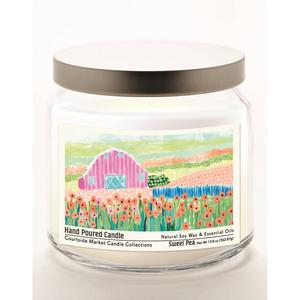 Courtside Market(R) The Farm 12.8oz. Sweet Pea Tumbler Candle