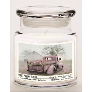 Courtside Market(R) Flower Truck 16oz. French Vanilla Jar Candle