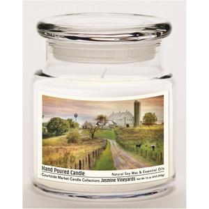 Courtside Market(R) Country Road 16oz. Jasmine Vineyards Jar Candle