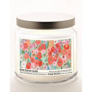 Courtside Market(R) Lovely 12.8oz. Orange Blossoms Tumbler Candle