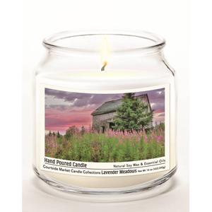 Courtside Market(R) Farm Colors 16oz. Lavender Meadows Jar Candle alternate view