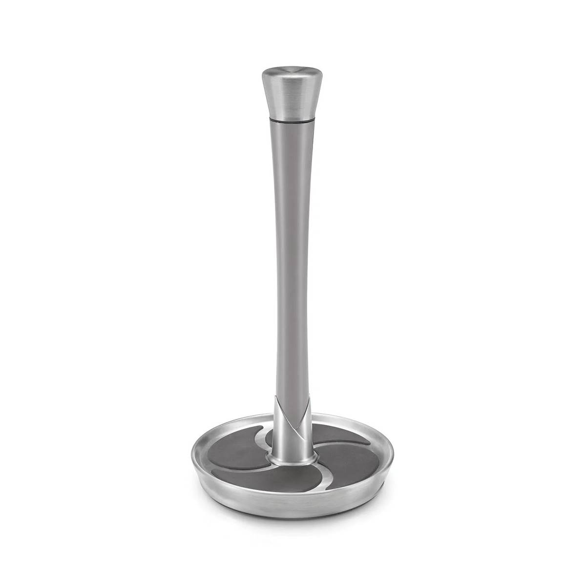 Polder Grey Fleur Paper Towel Holder