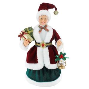 Windy Hill Traditional Mrs. Santa with Green Skirt