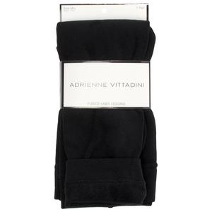 Womens Adrienne Vittadini Footless Fleece Lined Tights