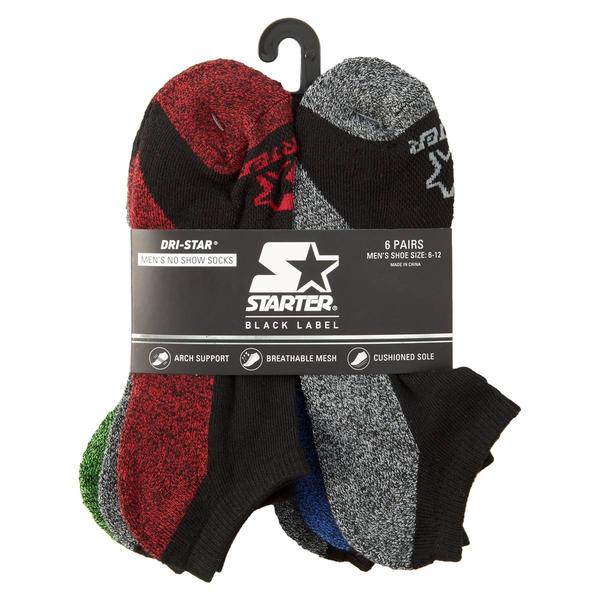 Mens Starter(R) 6pk. No Show Socks