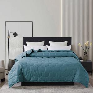 St. James Home Honeycomb Stitch Down Alternative Blanket