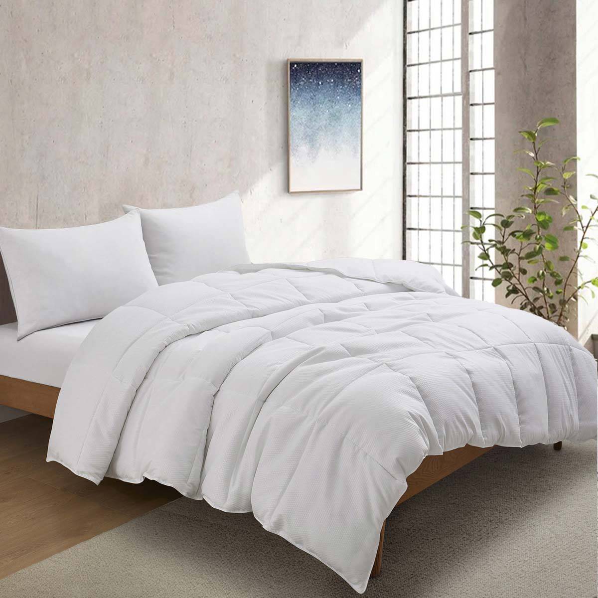 PeaceNest Embossed All Season Down Alternative Comforter