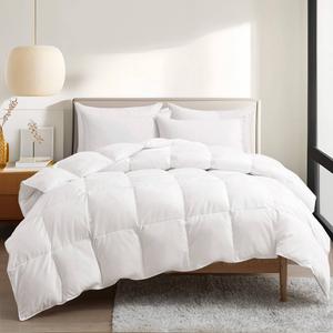 PeaceNest All Season Microfiber Goose Down & Feather Comforter
