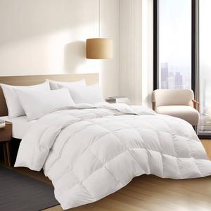 PeaceNest All Season Microfiber Goose Down & Feather Comforter alternate view