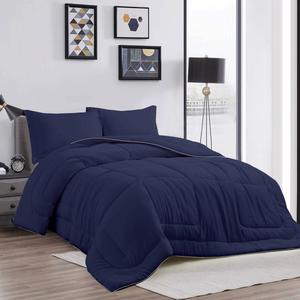 PeaceNest All Season Satin Down Alternative 3pc. Comforter Set