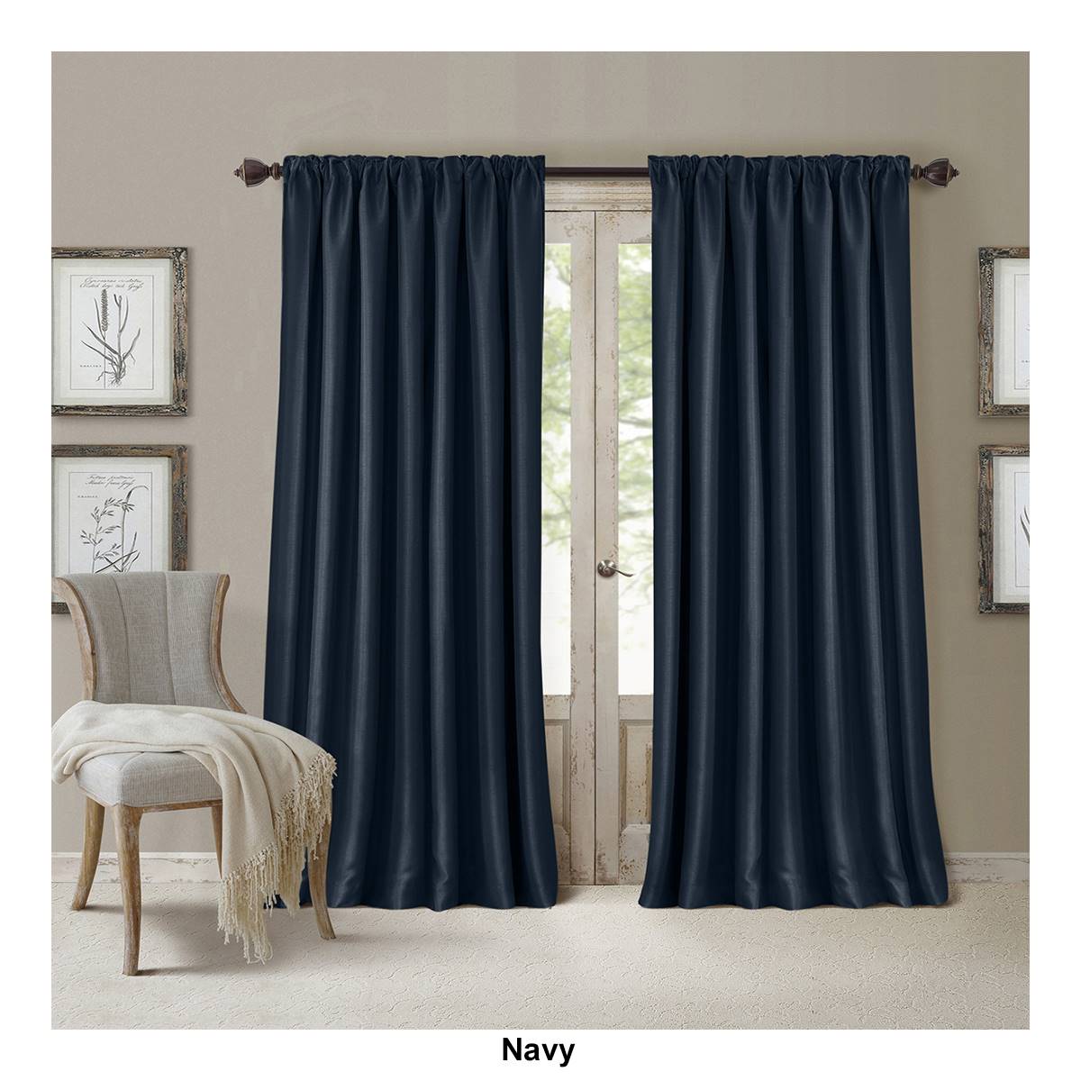 Elrene All Seasons Blackout Curtain Panel