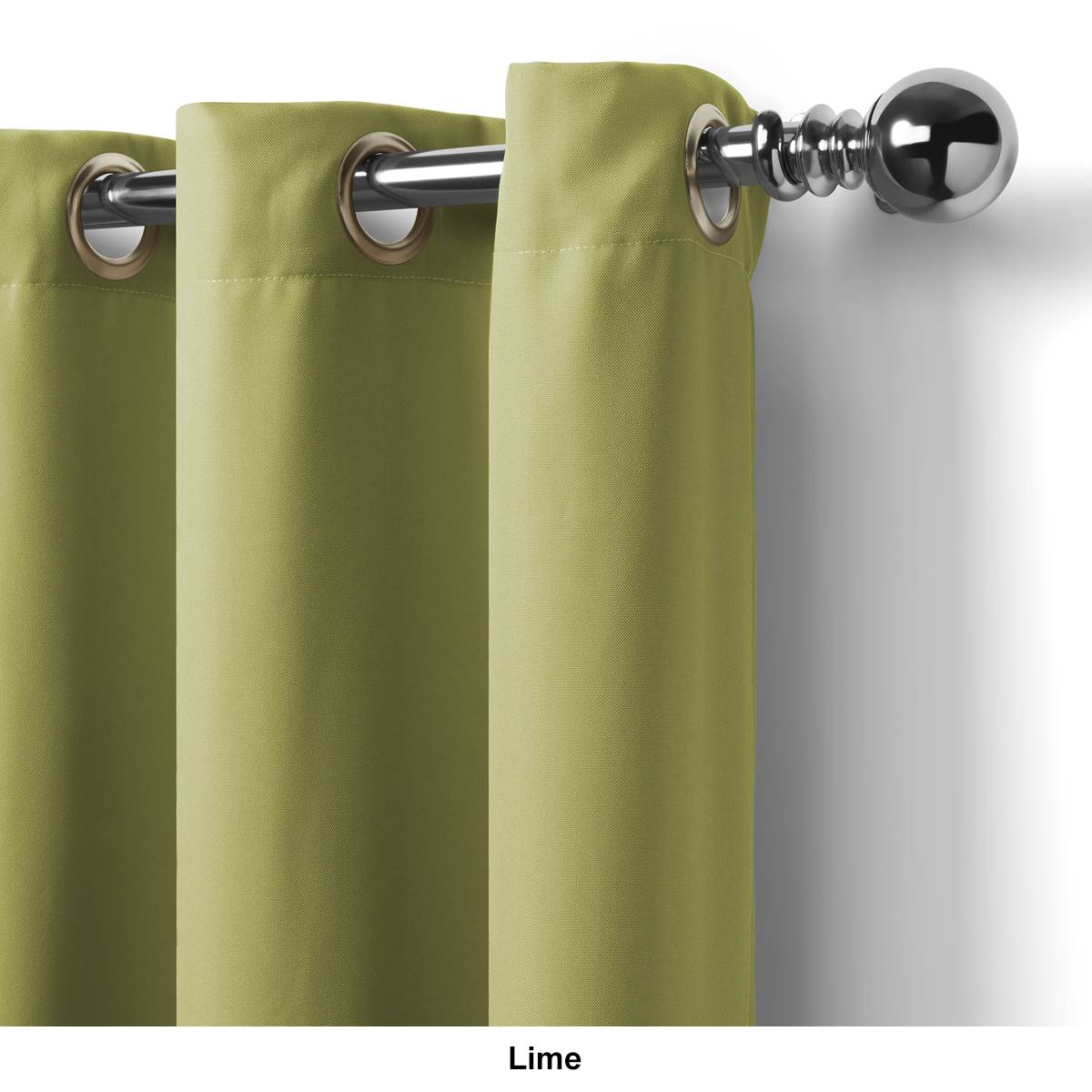 Elrene Connor Solid Indoor/Outdoor Window Curtain