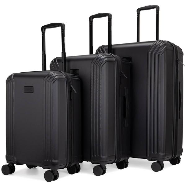 Badgley Mischka Evalyn 3pc. Expandable Hardside Luggage Set