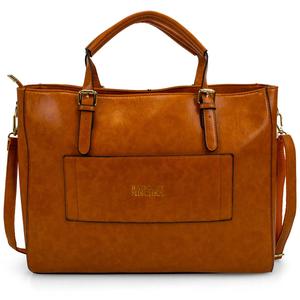 Badgley Mischka Julia Vegan Leather Tote Weekender Travel Bag alternate view
