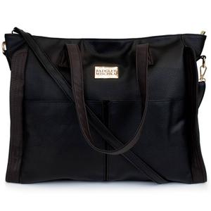 Badgley Mischka Rose Vegan Leather Travel Tote Weekender Bag