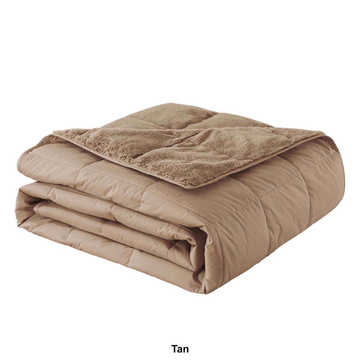 St. James Home Cozy Down Alternative Reversible Blanket