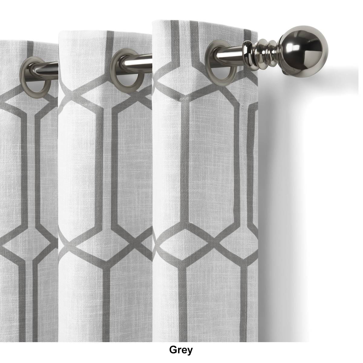 Elrene Kaiden Geometric Room Darkening Window Curtain