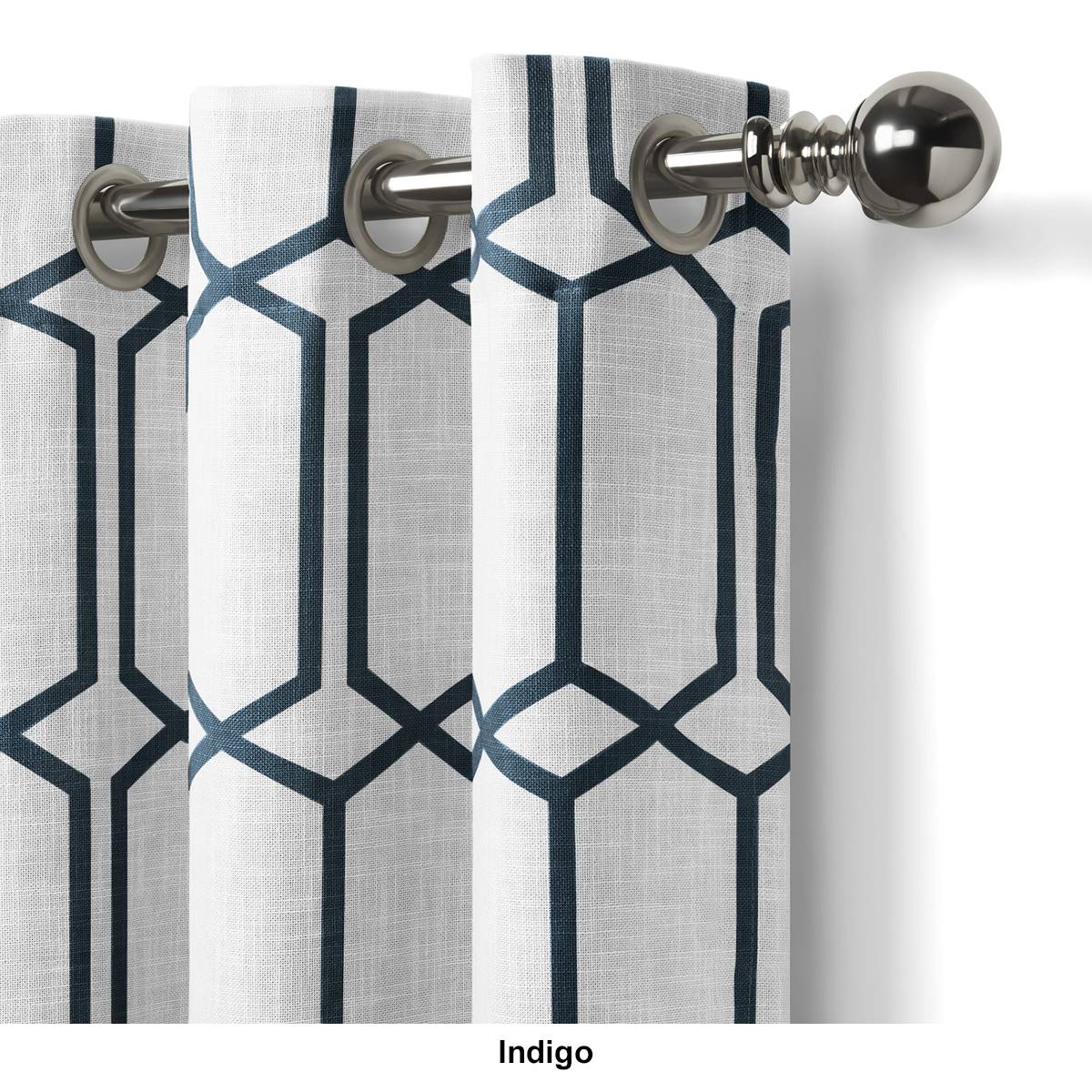 Elrene Kaiden Geometric Room Darkening Window Curtain