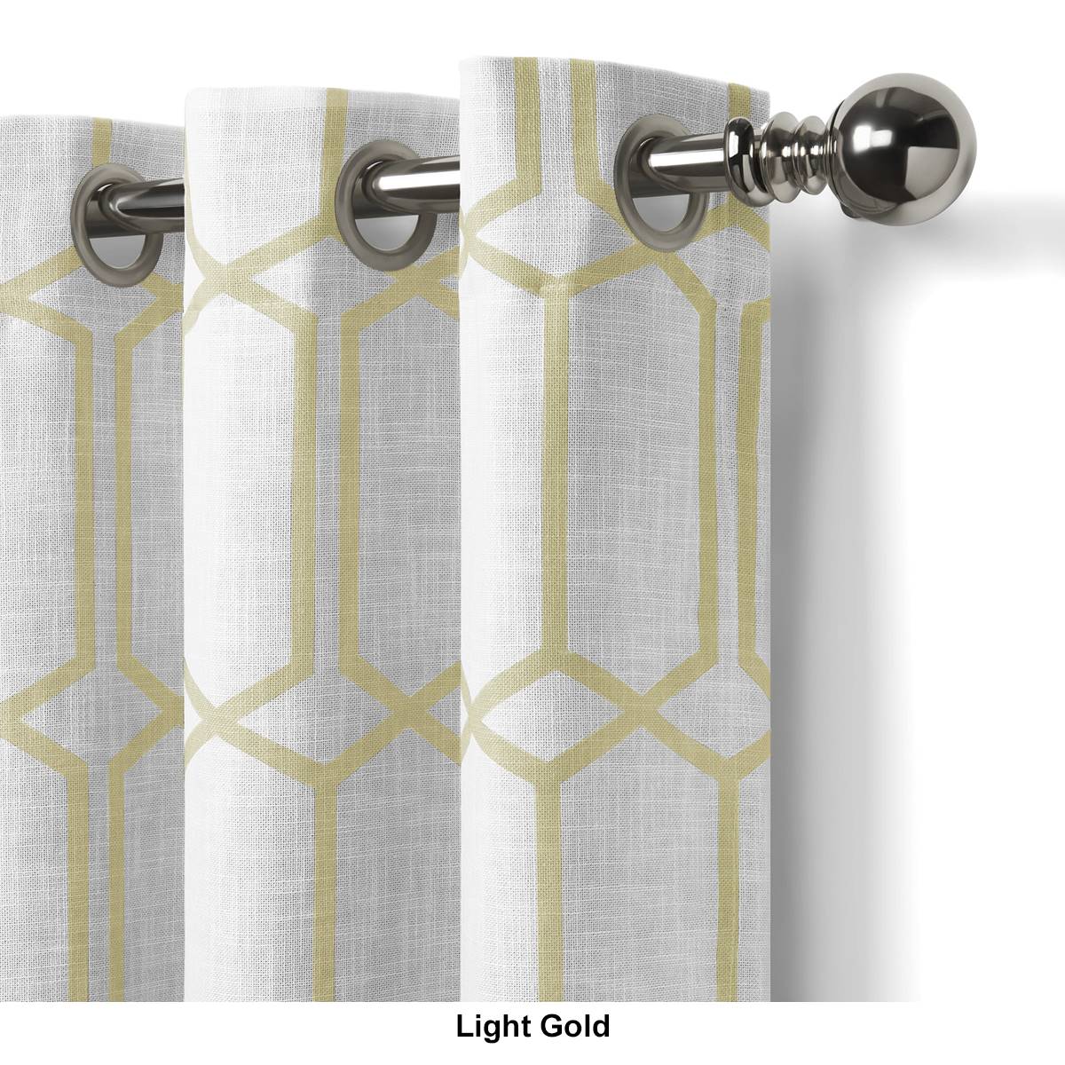 Elrene Kaiden Geometric Room Darkening Window Curtain