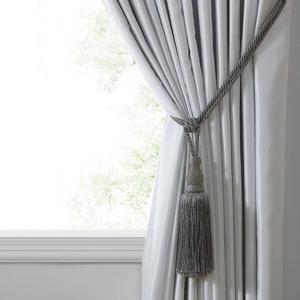 Threadmade Julia Rhinestone Tassel Curtain Tieback