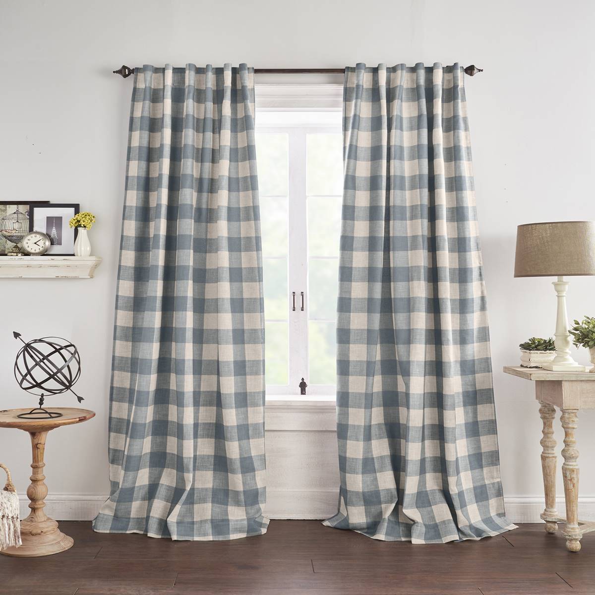 Elrene Grainger Buffalo Check Blackout Window Curtain