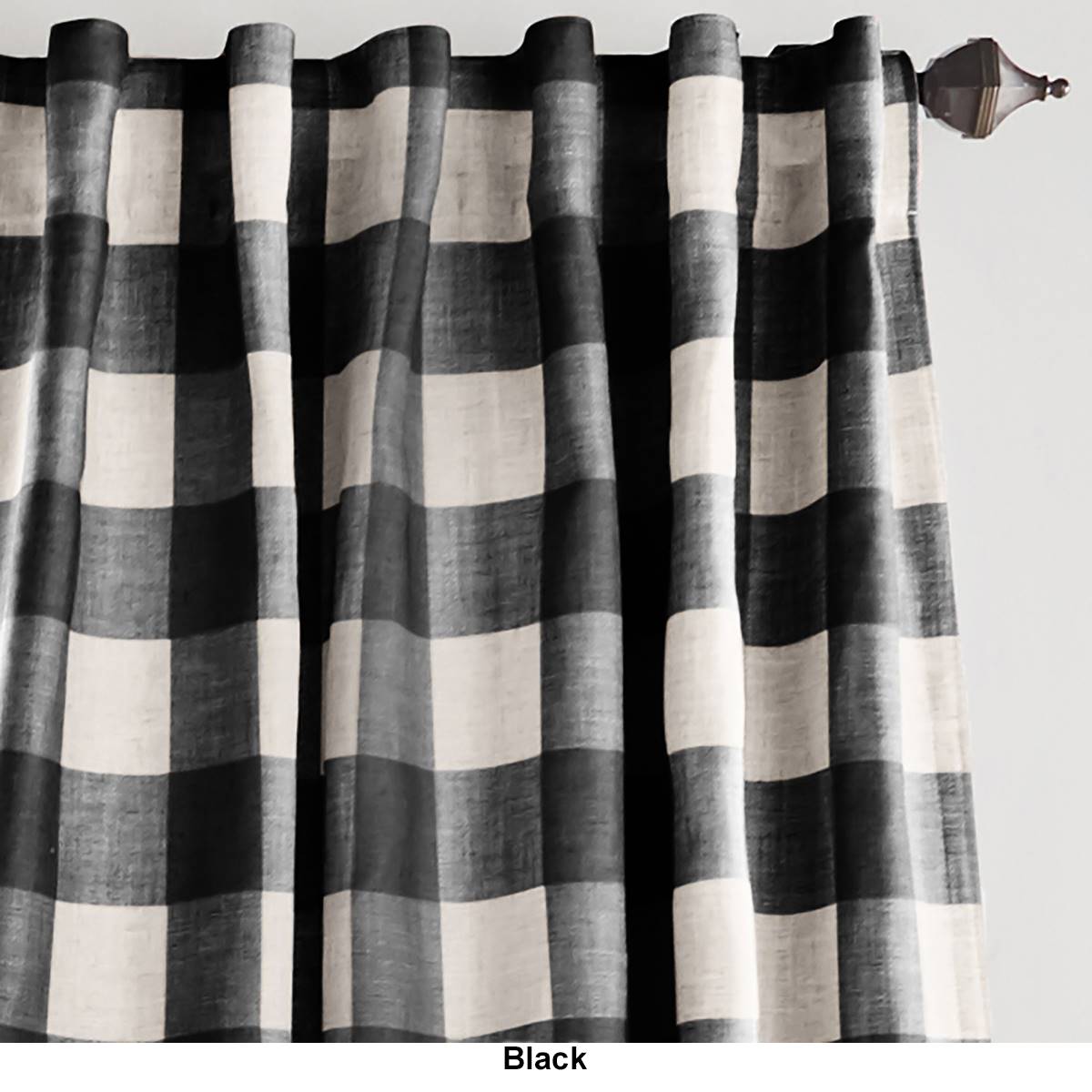 Elrene Grainger Buffalo Check Blackout Window Curtain