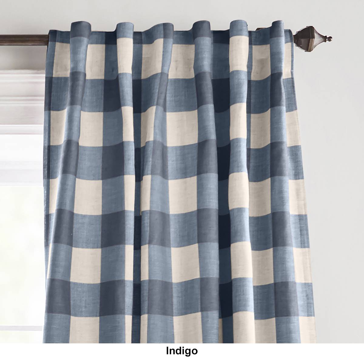 Elrene Grainger Buffalo Check Blackout Window Curtain