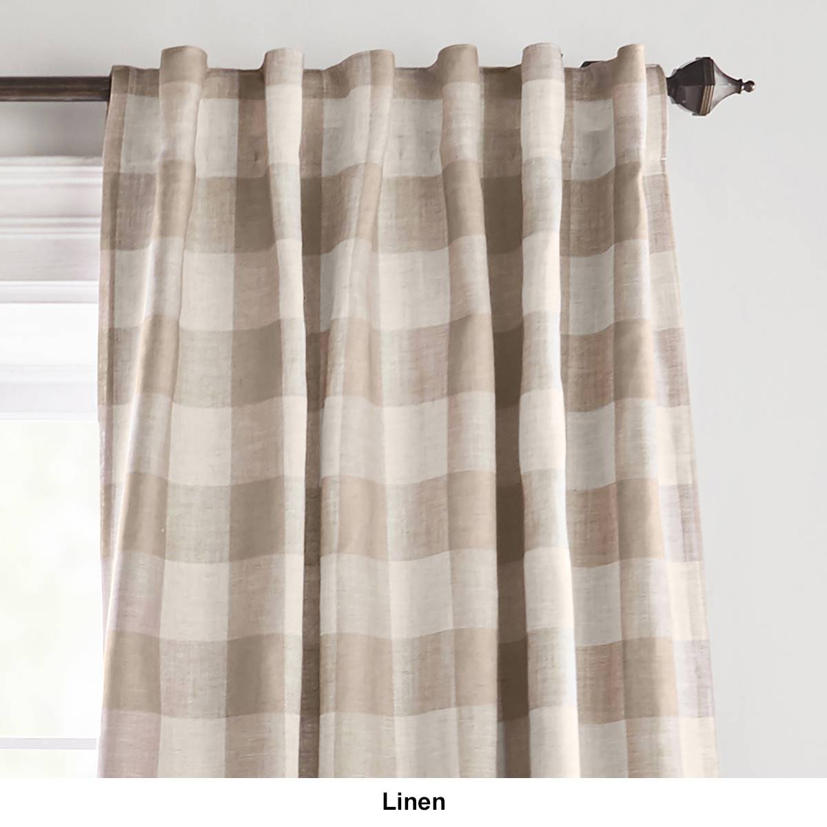 Elrene Grainger Buffalo Check Blackout Window Curtain