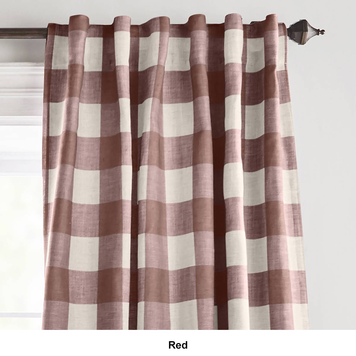 Elrene Grainger Buffalo Check Blackout Window Curtain