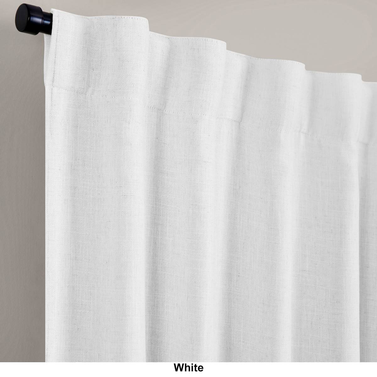 Elrene Harrow Solid Texture Blackout Window Curtain Panel