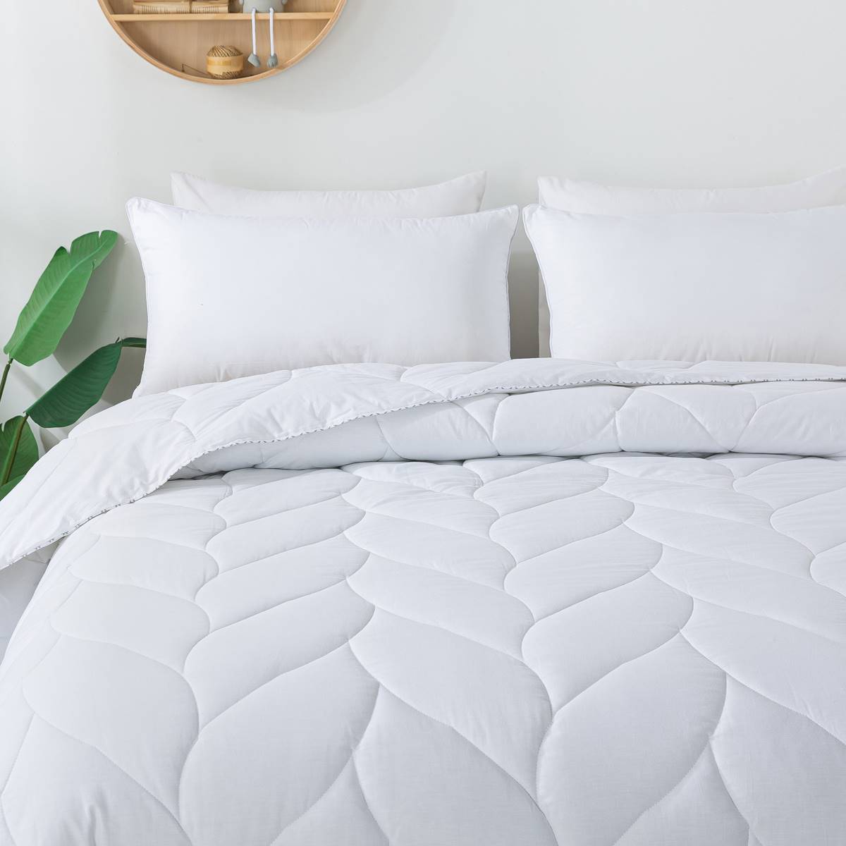 Waverly Antimicrobial Cotton Down Alternative Comforter