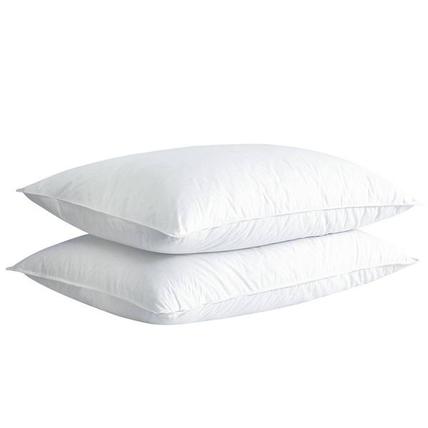 Firefly Twin Pack White Goose Nano Down and Feather Blend Pillows alternate view