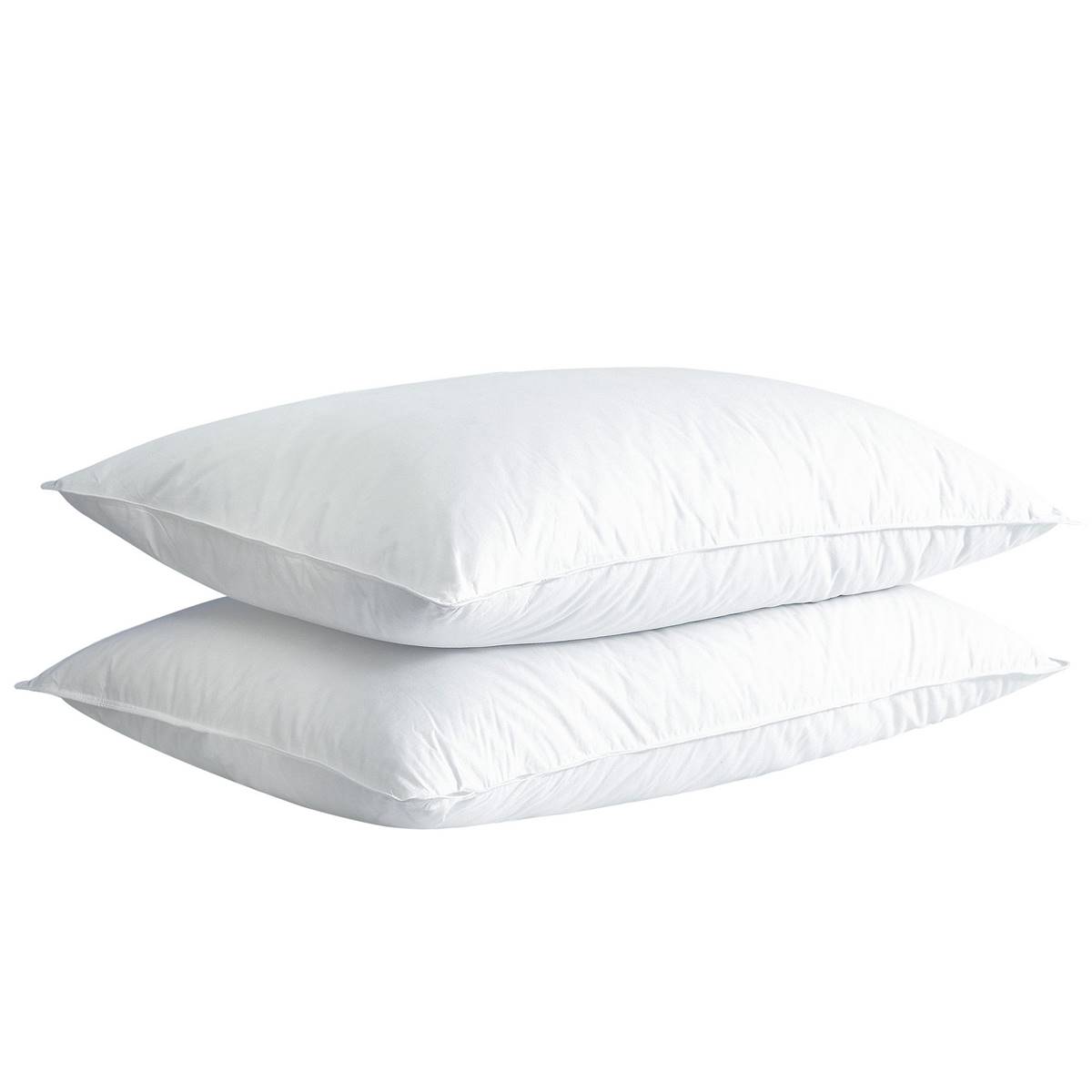 Firefly Twin Pack White Goose Feather And Down Blend Pillow