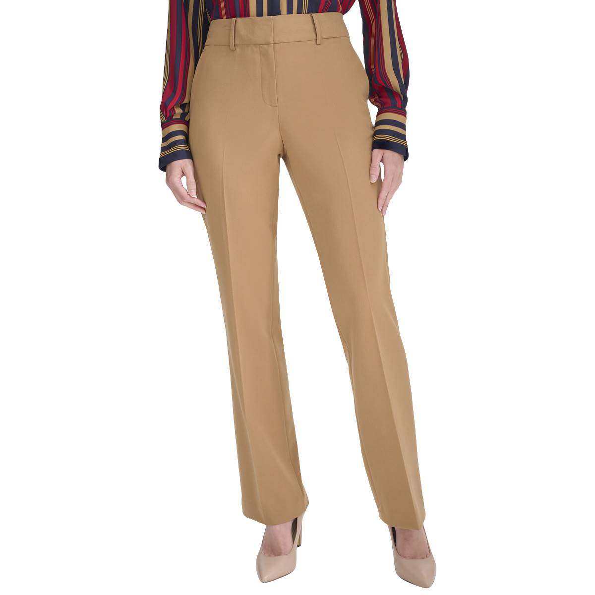 Womens Tommy Hilfiger Sutton Full-Length Trouser Pants