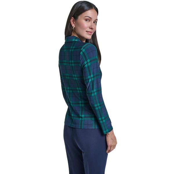 Womens Tommy Hilfiger Long Sleeve Watch Plaid Casual Button Down alternate view