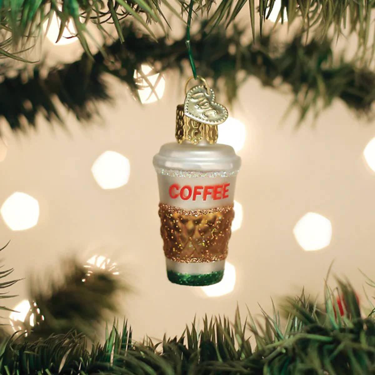 Old World Christmas (Newer) Gumdrops Mini Coffee To Go - Boxed