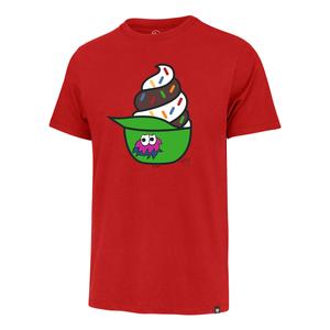 Mens '47 Brand Phillies Phanatic Ice Cream Hat Tee