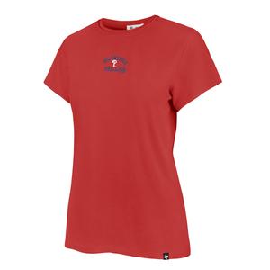 Womens '47 Brand MLB Philadelphia Phillies Spirited Arch Tee