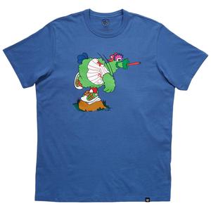 Mens '47 Brand Short Sleeve Philly Phanatic Tee - Cadet Blue alternate view