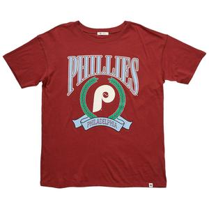 Womens '47 Brand Short Sleeve Phillies Laurel Tee alternate view