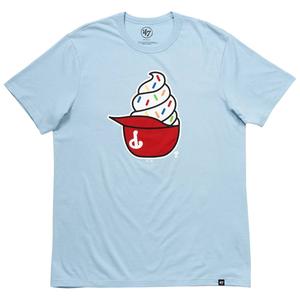 Mens '47 Brand Phillies Baseball Ice Cream Short Sleeve Tee