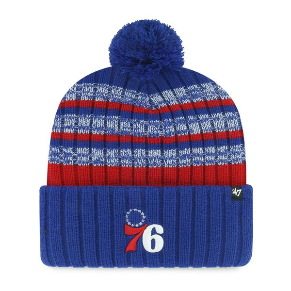 Mens '47 Brand 76ers Tavern Cuff Knit Hat